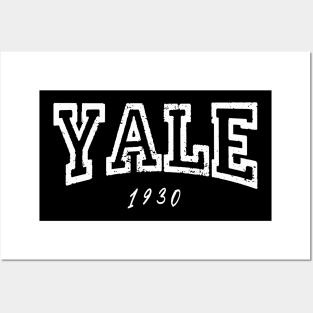 Yale 1930 white Posters and Art